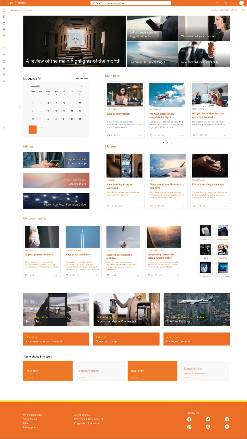 Spairline TŌGŌ intranet