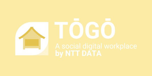 Logo of TŌGŌ A social digital workplace by NTT DATA